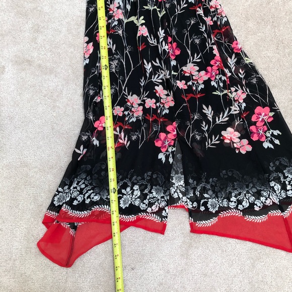 Express Womens Sundress XS Floral Spaghetti strap - Picture 6 of 11